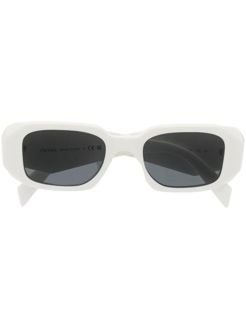 Prada Eyewear square-frame sunglasses - White - zdjęcie produktu nr 1