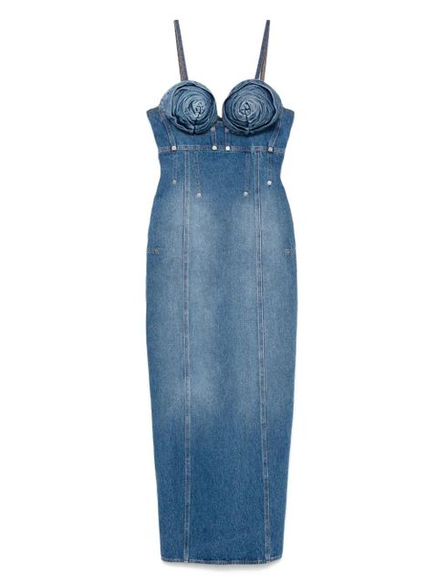 Jean Paul Gaultier denim maxi dress - Blue - zdjęcie produktu nr 1