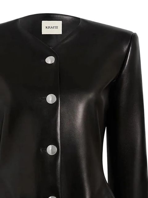 KHAITE Naran button jacket - Black - zdjęcie produktu nr 2