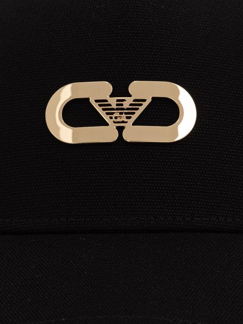 Emporio Armani czapka z daszkiem bawełniana - zdjęcie produktu nr 2