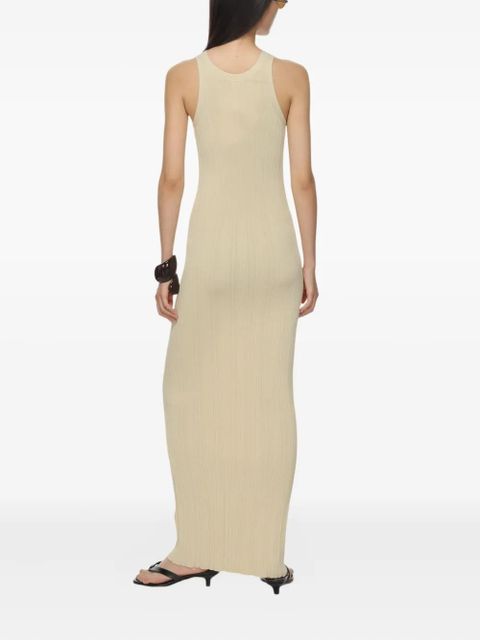 TOTEME ribbed sleeveless maxi dress - Neutrals