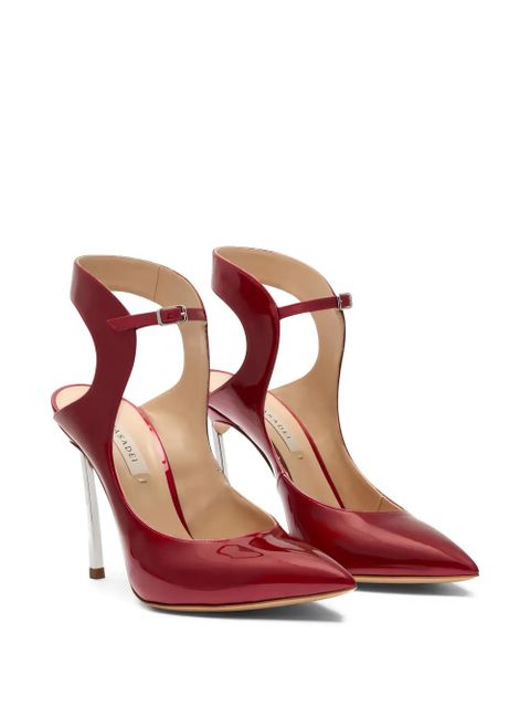 Casadei ankle strap stiletto heel pumps - Red - zdjęcie produktu nr 2