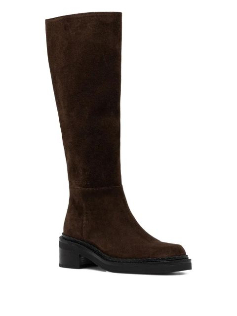 Copenhagen suede knee-high boots - Brown - zdjęcie produktu nr 2