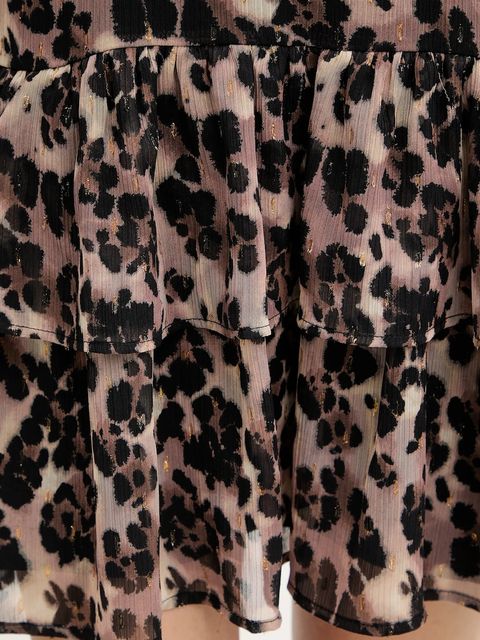 Morgan sukienka kolor brązowy mini rozkloszowana RLEOL.F