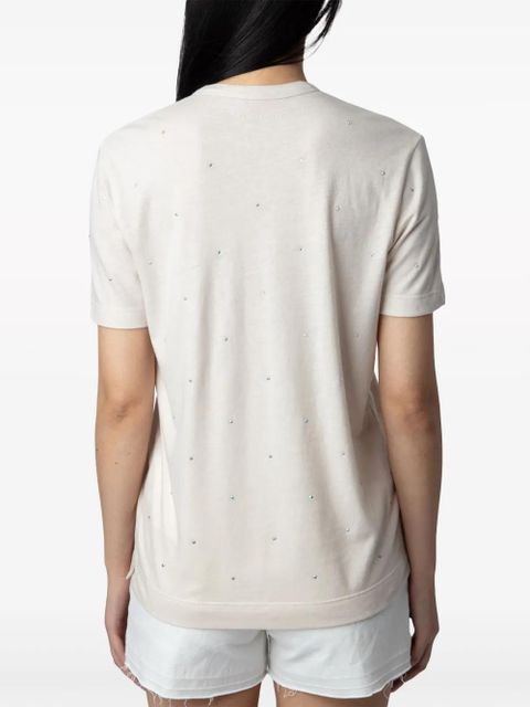 Zadig&Voltaire Wassa short-sleeve T-shirt - Neutrals