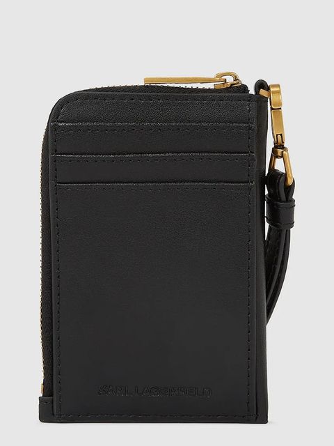 Karl Lagerfeld portfel skórzany K/AUTOGRAPH