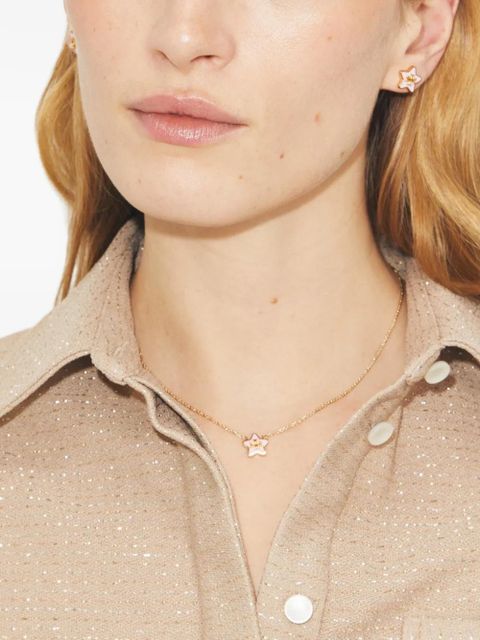 Tory Burch Forget Me Not enamel stud earrings - Gold - zdjęcie produktu nr 2