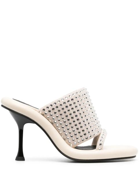 JW Anderson Bumper-Tube 115mm leather sandals - Neutrals - zdjęcie produktu nr 1