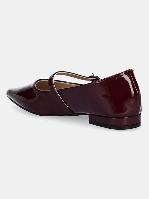 Answear.LAB baleriny kolor bordowy