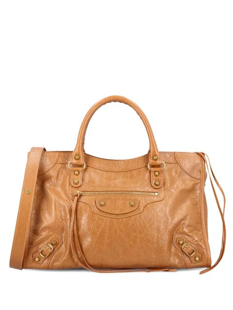Balenciaga leather tote bag - Brown - zdjęcie produktu nr 1