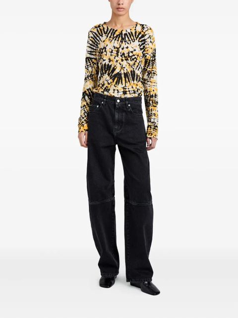 Proenza Schouler Mia long-sleeve top - Yellow - zdjęcie produktu nr 2