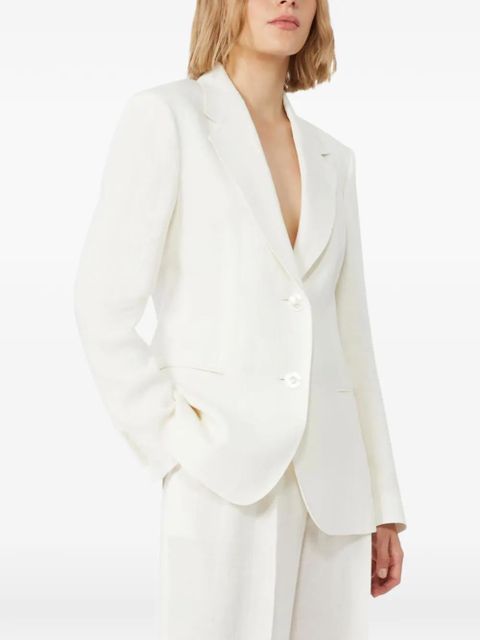 Max Mara Bello single-breasted blazer - White - zdjęcie produktu nr 2