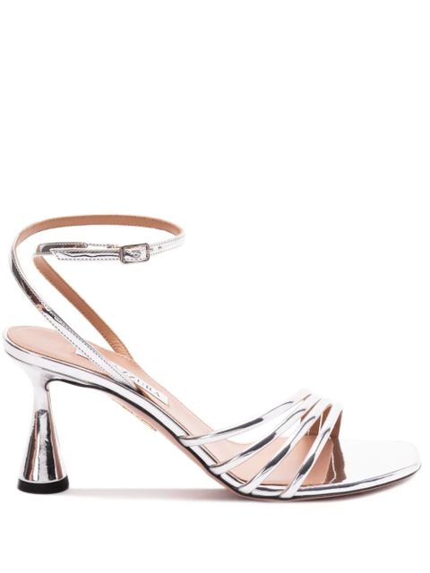 Aquazzura 75mm Latour sandals - Silver - zdjęcie produktu nr 1