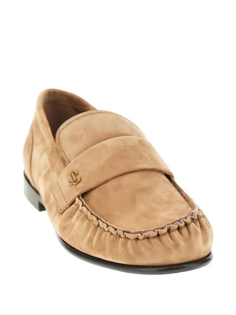 Jimmy Choo Ellis leather loafers - Neutrals - zdjęcie produktu nr 2