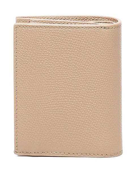 Valentino Garavani V-logo Signature leather wallet - Neutrals