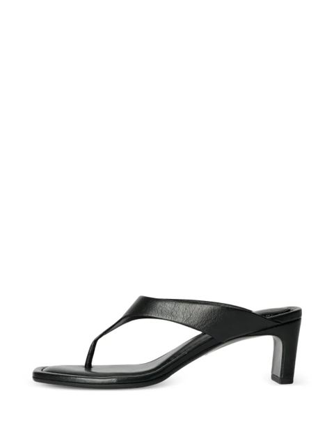OUR LEGACY Karasu leather sandals - Black