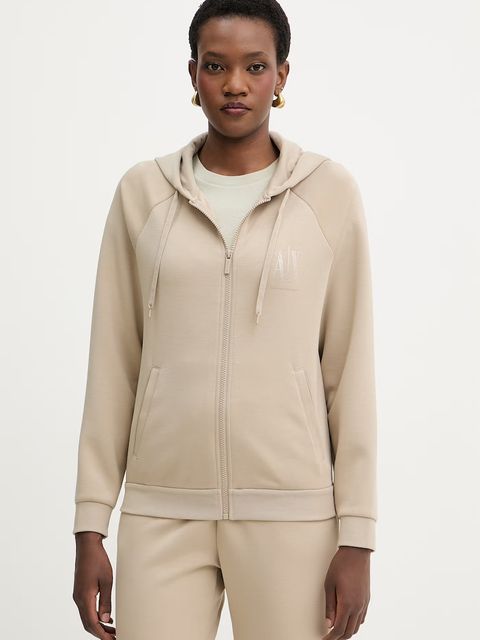 Armani Exchange bluza damska z wiskozą - zdjęcie produktu nr 2