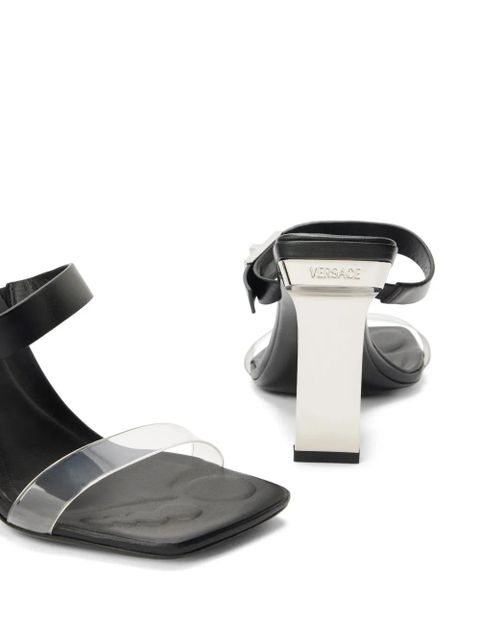 Versace leather sandals - Black