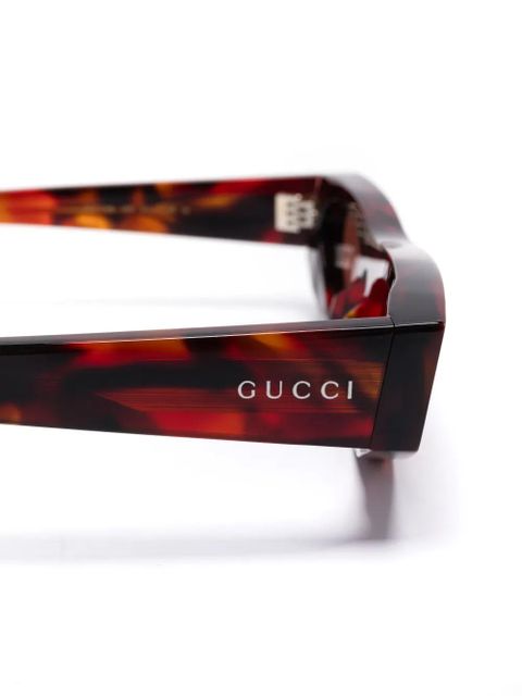 Gucci Eyewear cat-eye sunglasses - Brown