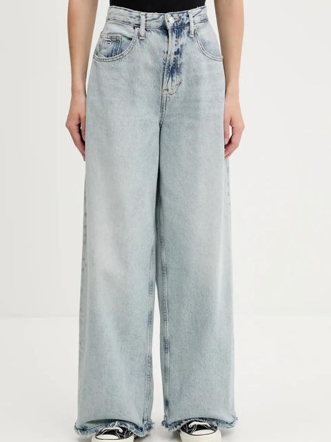 Tommy Jeans jeansy damskie kolor niebieski DW0DW20015 - zdjęcie produktu nr 1