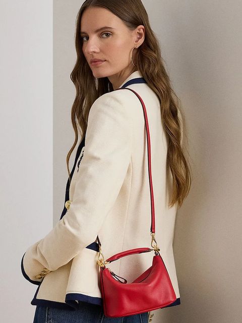 Lauren Ralph Lauren torebka skórzana