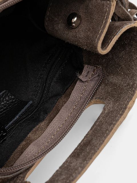 Answear.LAB torebka zamszowa