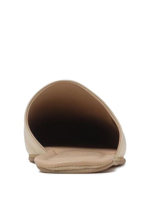 OUR LEGACY leather slippers - Neutrals