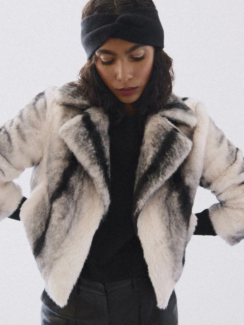 Answear.LAB opaska wełniana kolor czarny - zdjęcie produktu nr 1