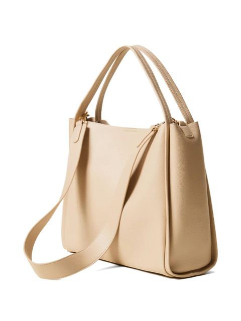 TWINSET stud-embellished tote bag - Neutrals