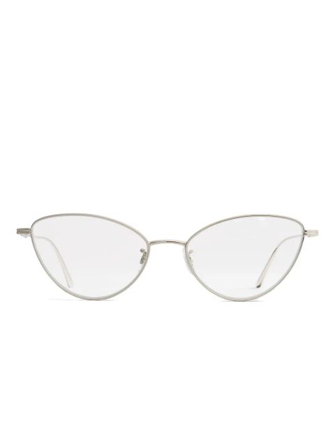 KHAITE cat-eye glasses - Silver - zdjęcie produktu nr 1