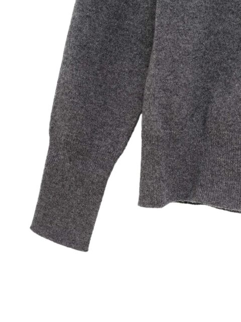 Jil Sander crew-neck sweater - Grey