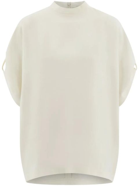 Ferragamo crew-neck T-shirt - White - zdjęcie produktu nr 1