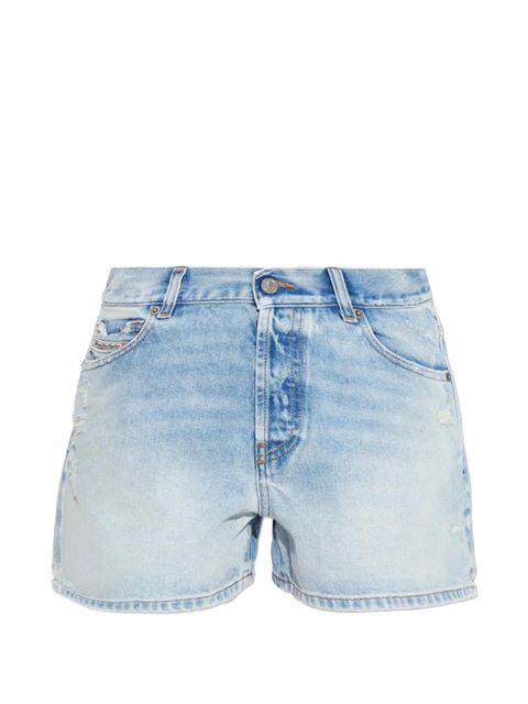 Diesel De-Helios ripped denim shorts - Blue - zdjęcie produktu nr 1
