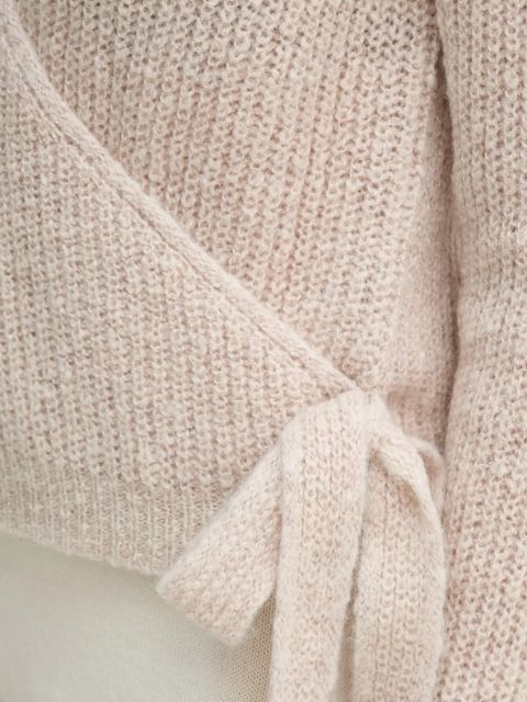 OUI sweter damski kolor beżowy 91106