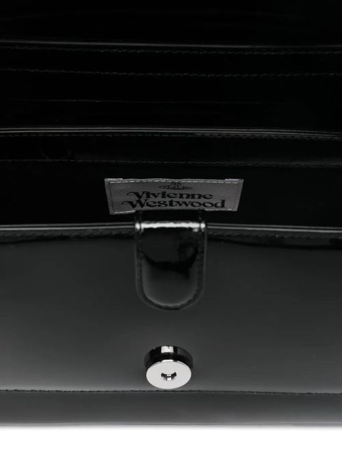 Vivienne Westwood Orb chain tote bag - Black