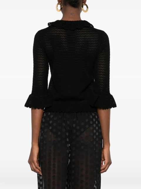 Chloé crochet top - Black - zdjęcie produktu nr 2