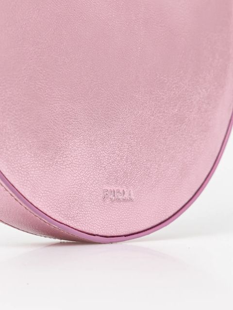 Furla torebka skórzana kolor różowy WE00649.BX4150.4148S