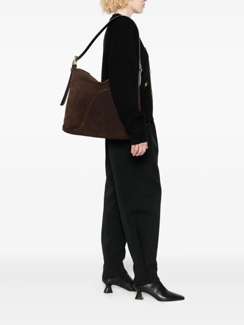 ATP Atelier Bassano suede shoulder bag - Brown