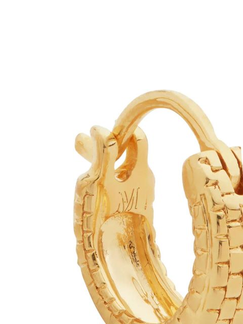 Monica Vinader Heirloom huggie earrings - Gold - zdjęcie produktu nr 2