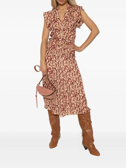 ISABEL MARANT 65mm Elita leather knee-high boots - Brown