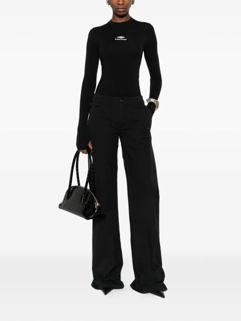 Balenciaga logo top - Black - zdjęcie produktu nr 2