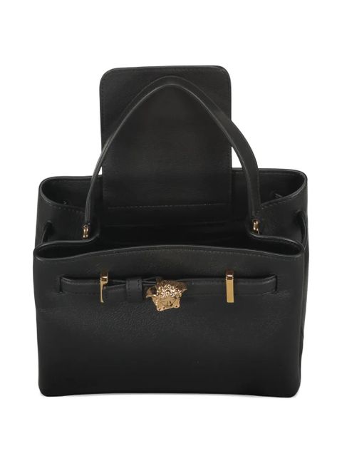 Versace Medusa leather tote bag - Black
