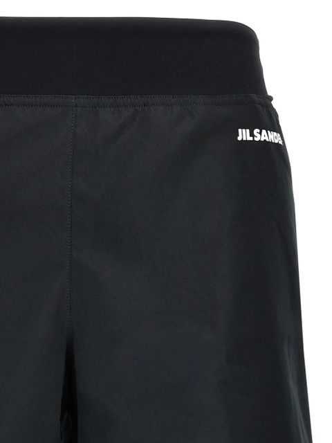JIL SANDER+ logo-detail shorts - Black