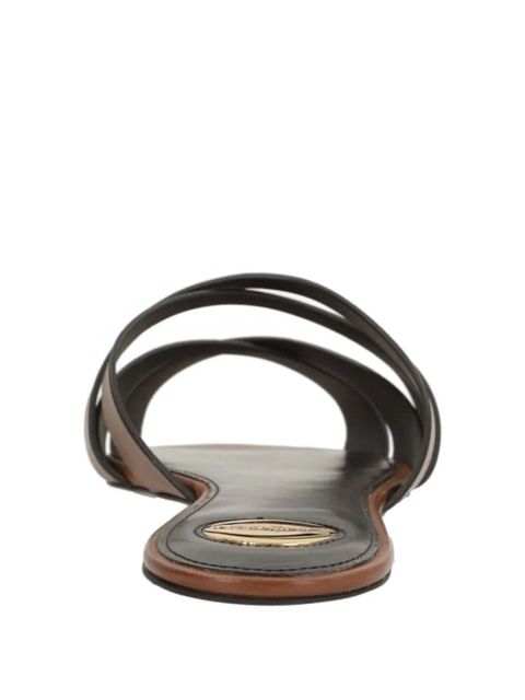 Saint Laurent strappy sandals - Brown