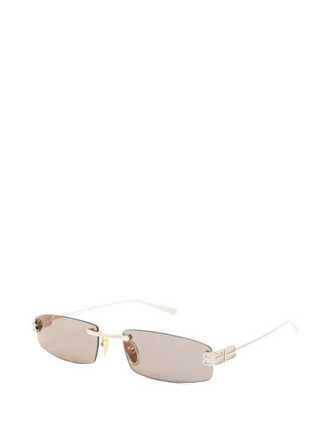 Balenciaga Eyewear rectangle sunglasses - Gold - zdjęcie produktu nr 2