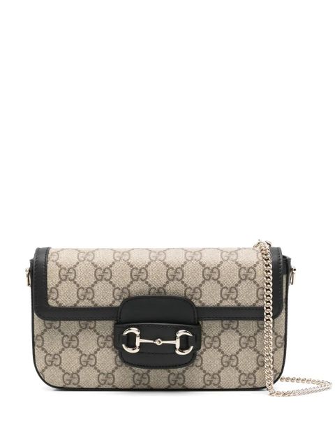 Gucci small Horsebit 1955 shoulder bag - Neutrals - zdjęcie produktu nr 1