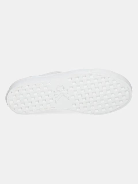 Calvin Klein Jeans tenisówki VULC FLATFORM LOW CV MG damskie kolor biały YW0YW01763