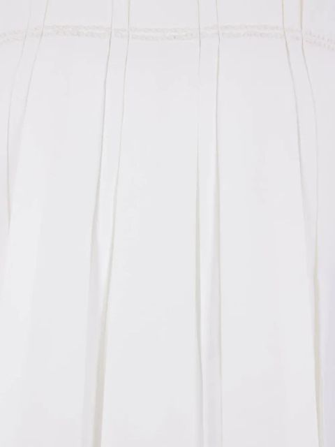 Jil Sander linen skirt - White