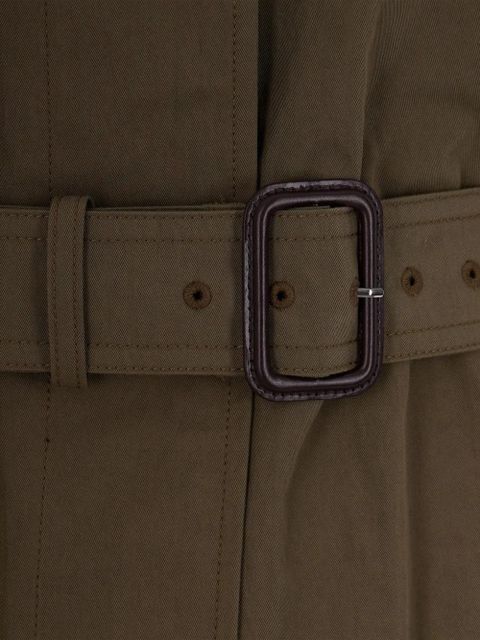 Max Mara belted trench coat - Green