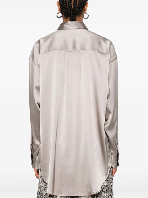 TOM FORD satin shirt - Grey